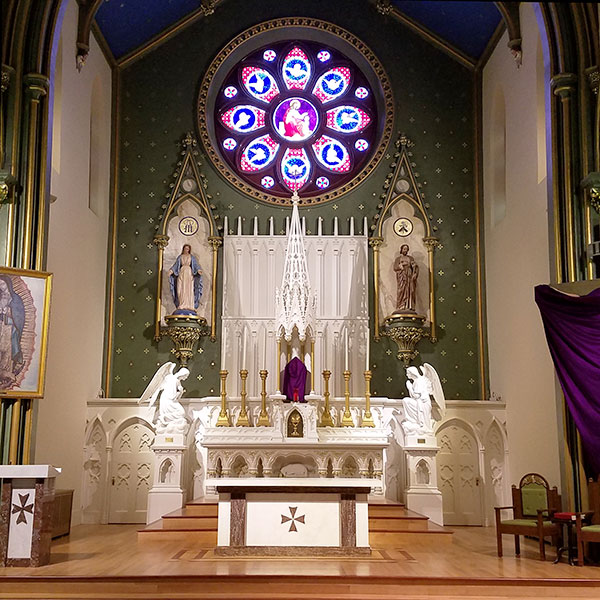 Church of the Holy Redeemer - East Boston, MA Renovation by Baker Liturgical Art
