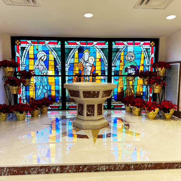 San Jose Catholic Church Jacksonville FL Renovation by Baker Liturgical Art Southington CT